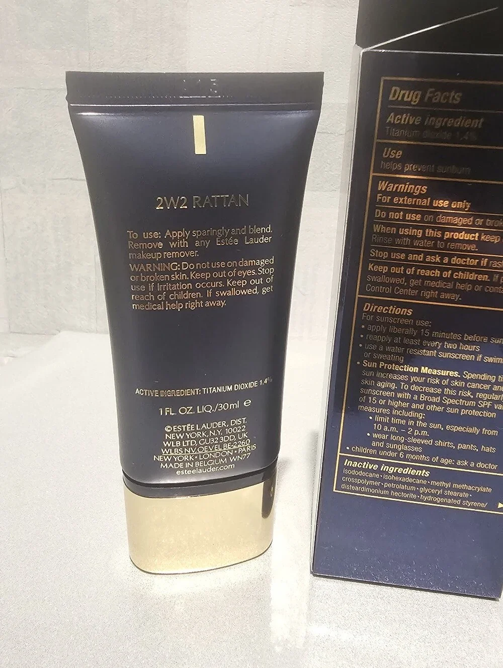 2W2 Rattan - Estee Lauder Double Wear Maximum Cover SPF 15